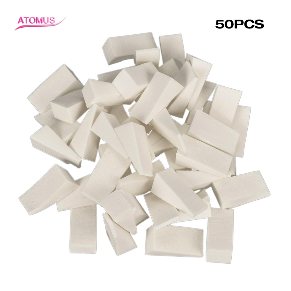 Beauty Makeup Images - 50PCS Nail Sponge Beauty Manicure Tool