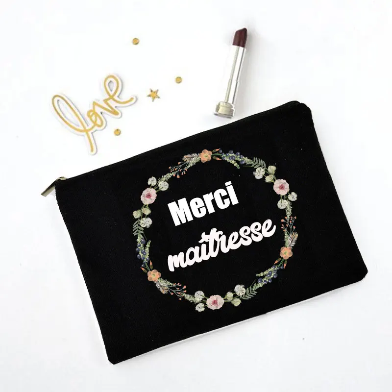 Beauty Makeup Organizer - Women Makeup Bag Thank You Mistress