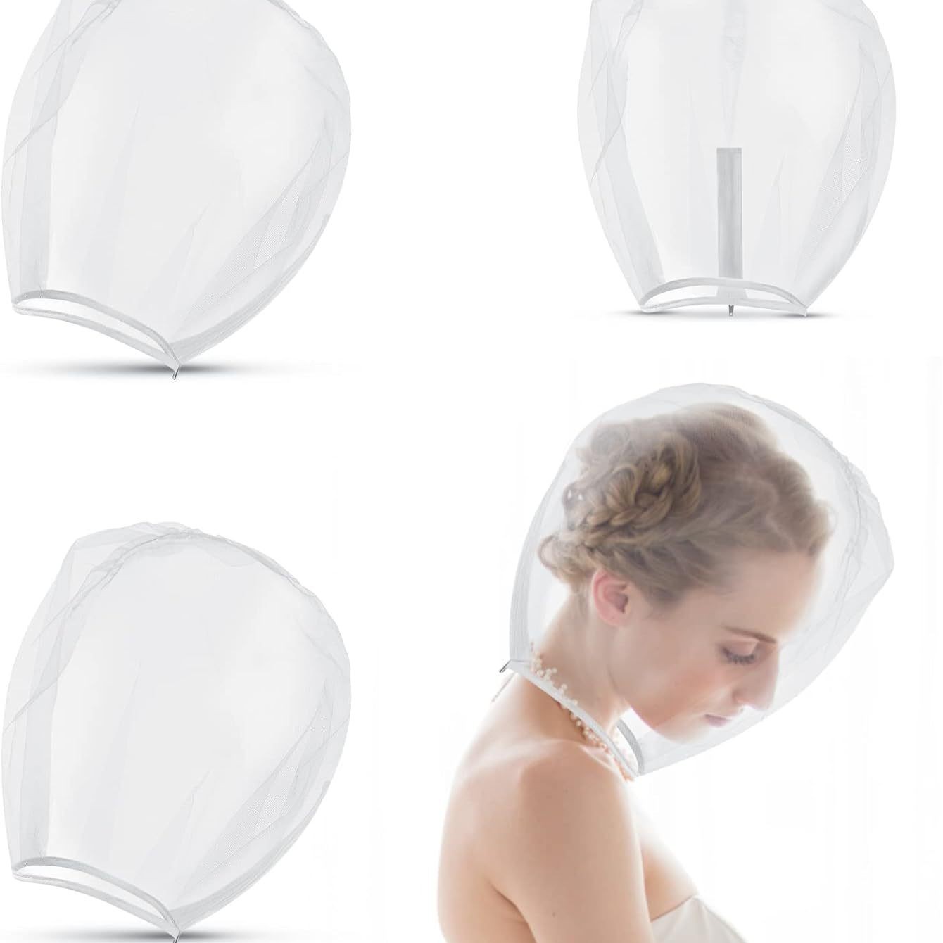 Beauty Halloween Makeup - Reusable Bride to Be Nylon Chiffon