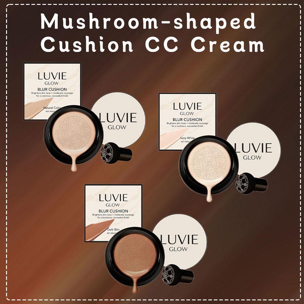 Beauty Makeup Foundation - LUVIE GLOW Hydrating Mushroom Air Cushion