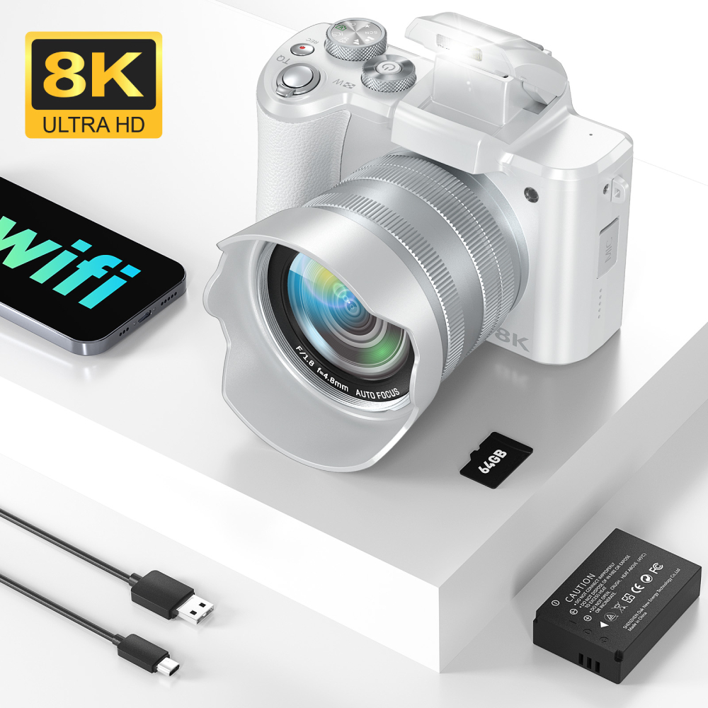 Beauty Makeup Images - 8K Digital Camera for Photography, Front