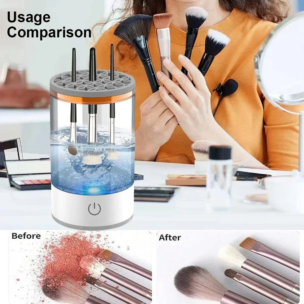 Beauty Makeup Brands - Portable USB Plug Electric Makeup Brush