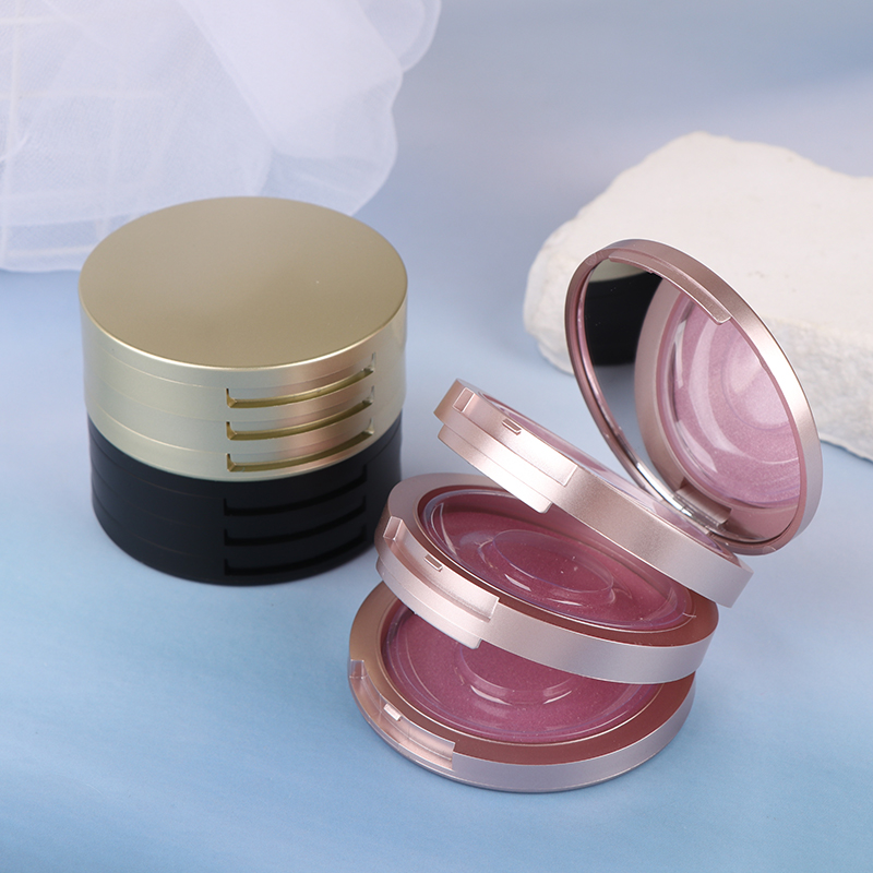 Beauty Makeup Organizer - 3-Layer Lashes Organizer Mirror Case False