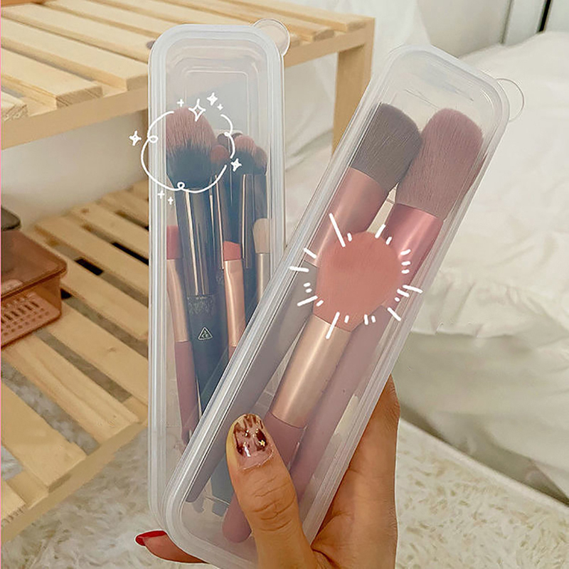Beauty Makeup Women - Makeup Brush Organizer Transparent With Cover