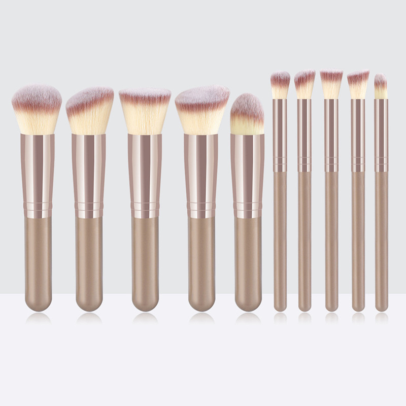 10PCs Minin Makeup Brush Set C - Beauty Makeup Pictures 评论和价格