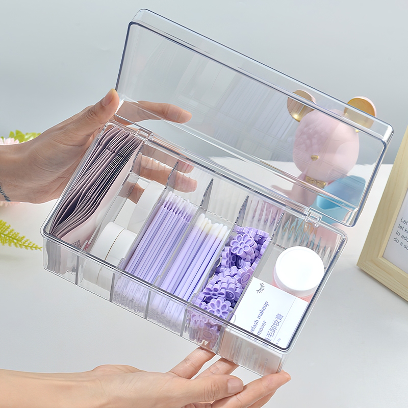 Transparent Eyelash Beauty Org - Beauty Makeup Organizer 评论和价格