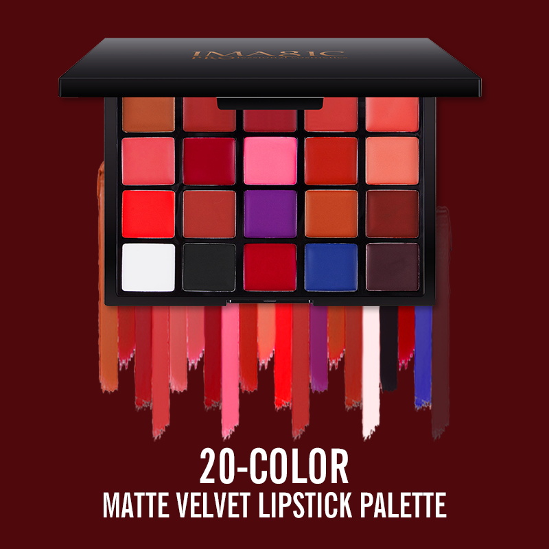 IMAGIC 20 Colors Lipstick Pale - Beauty Makeup Images 评论和价格