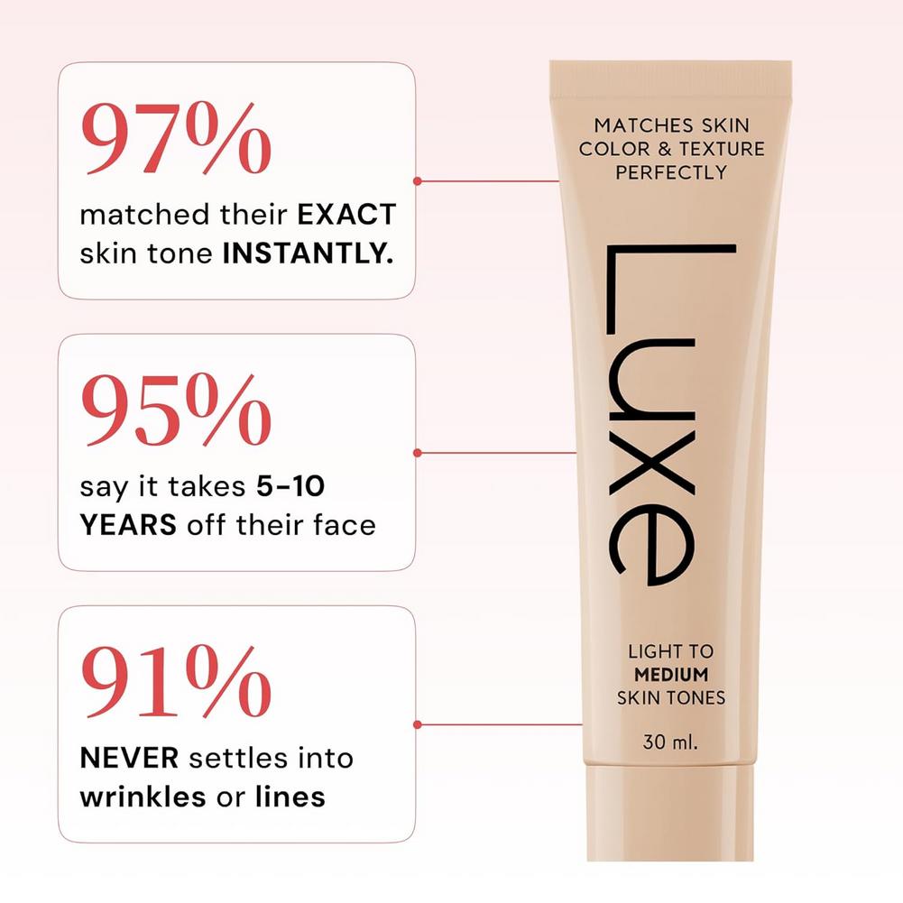 LUXE Smart Shade Adapting Liqu - Beauty Makeup Foundation 评论和价格