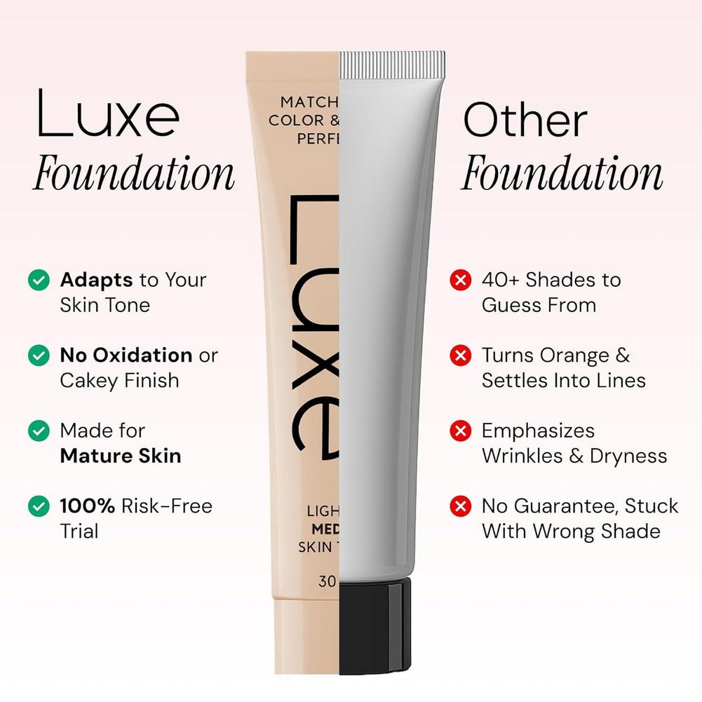 LUXE Smart Shade Adapting Liqu - Beauty Makeup Foundation 评论和价格