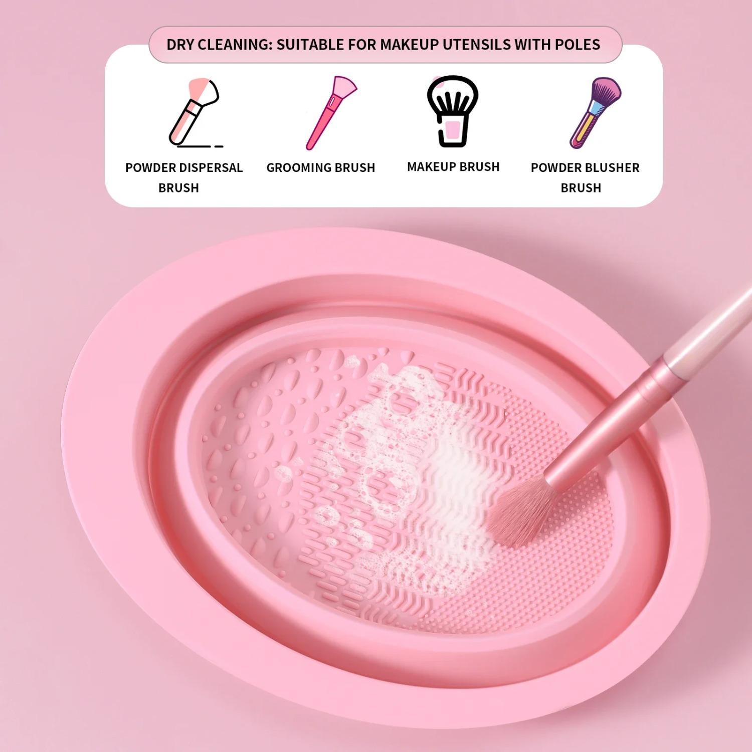 3pcs Makeup Brush Cleaning Too - Beauty Makeup Brands 评论和价格