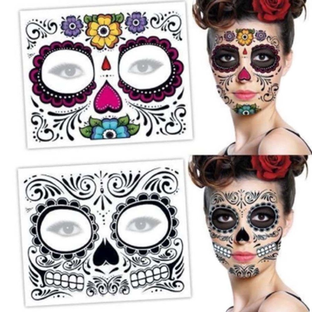 Day of The Dead Skull Face Dre - Beauty Makeup Quotes 评论和价格