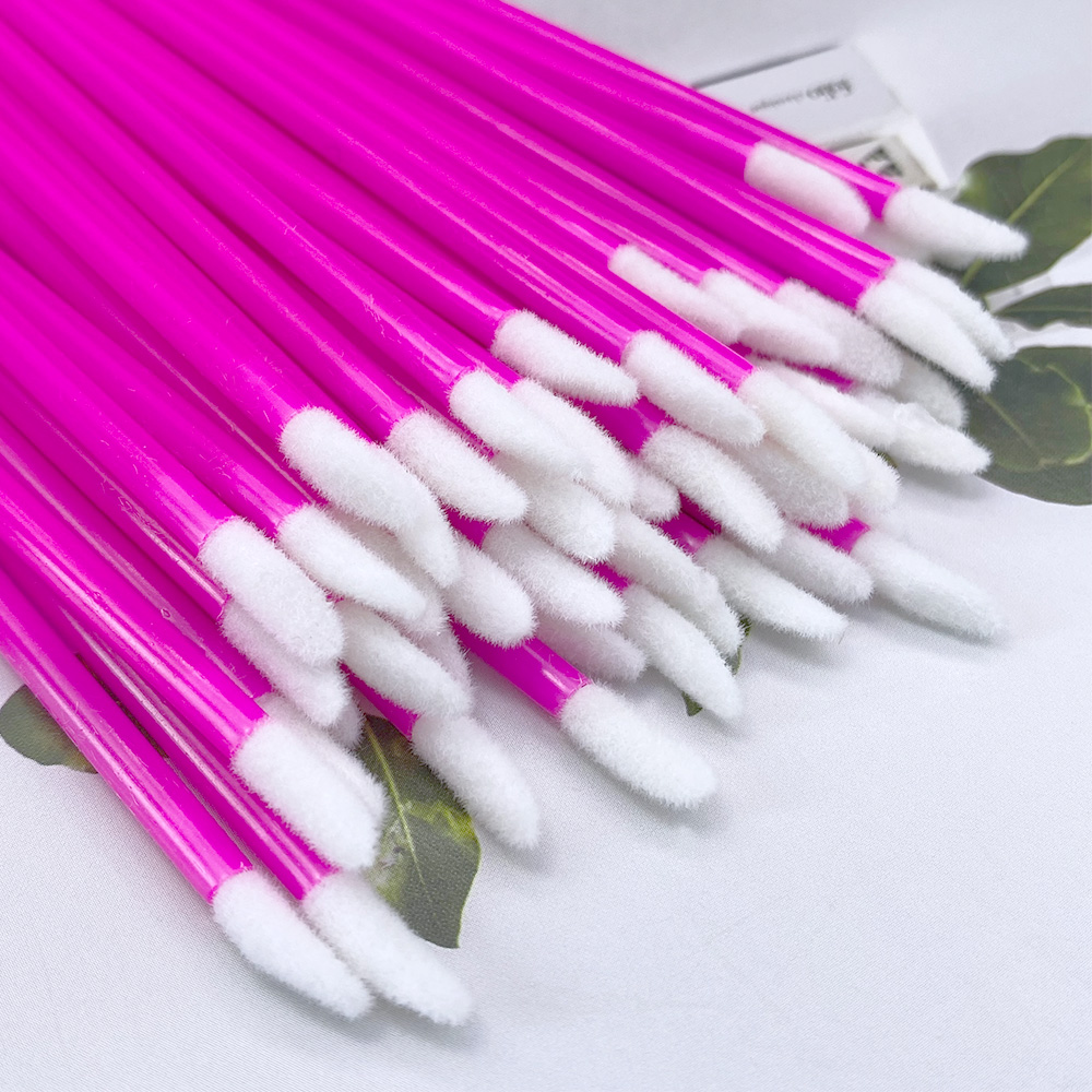 100Pcs Disposable Lip Brush Ey - Beauty Makeup Brands 评论和价格