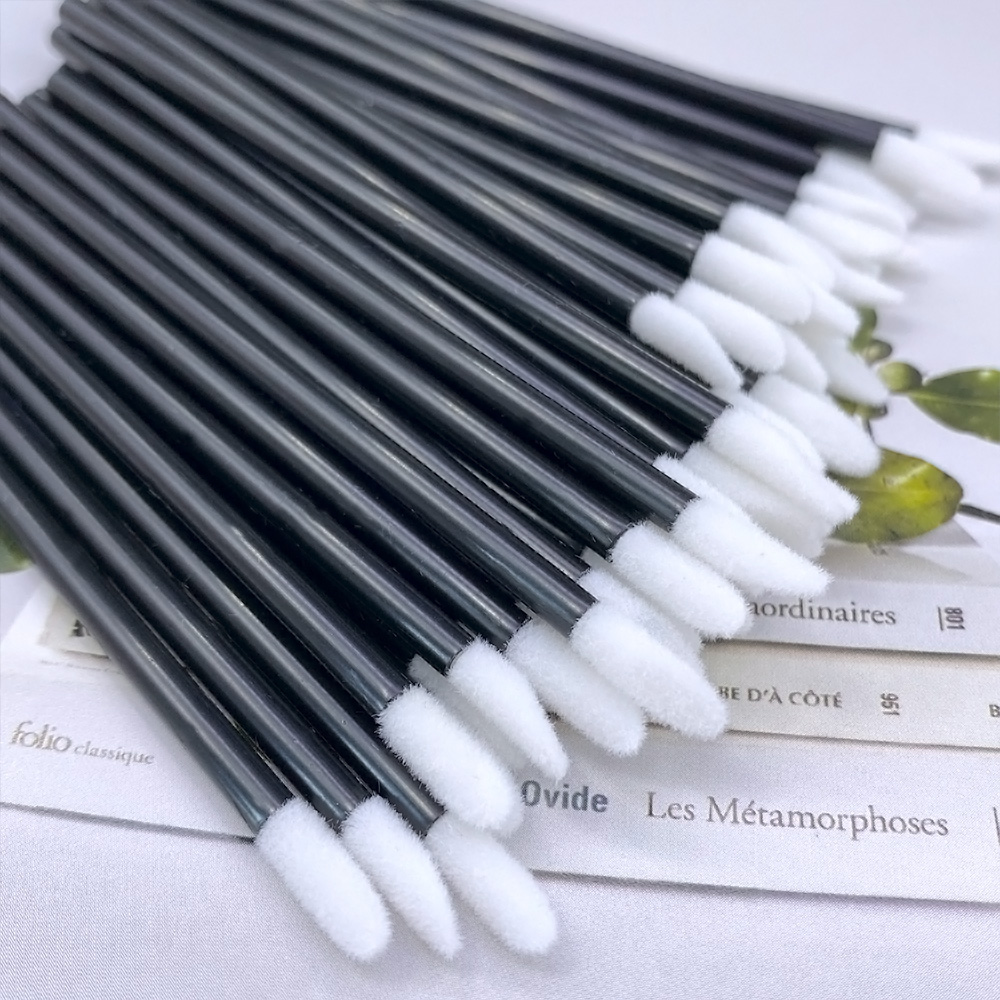 100Pcs Disposable Lip Brush Ey - Beauty Makeup Brands 评论和价格