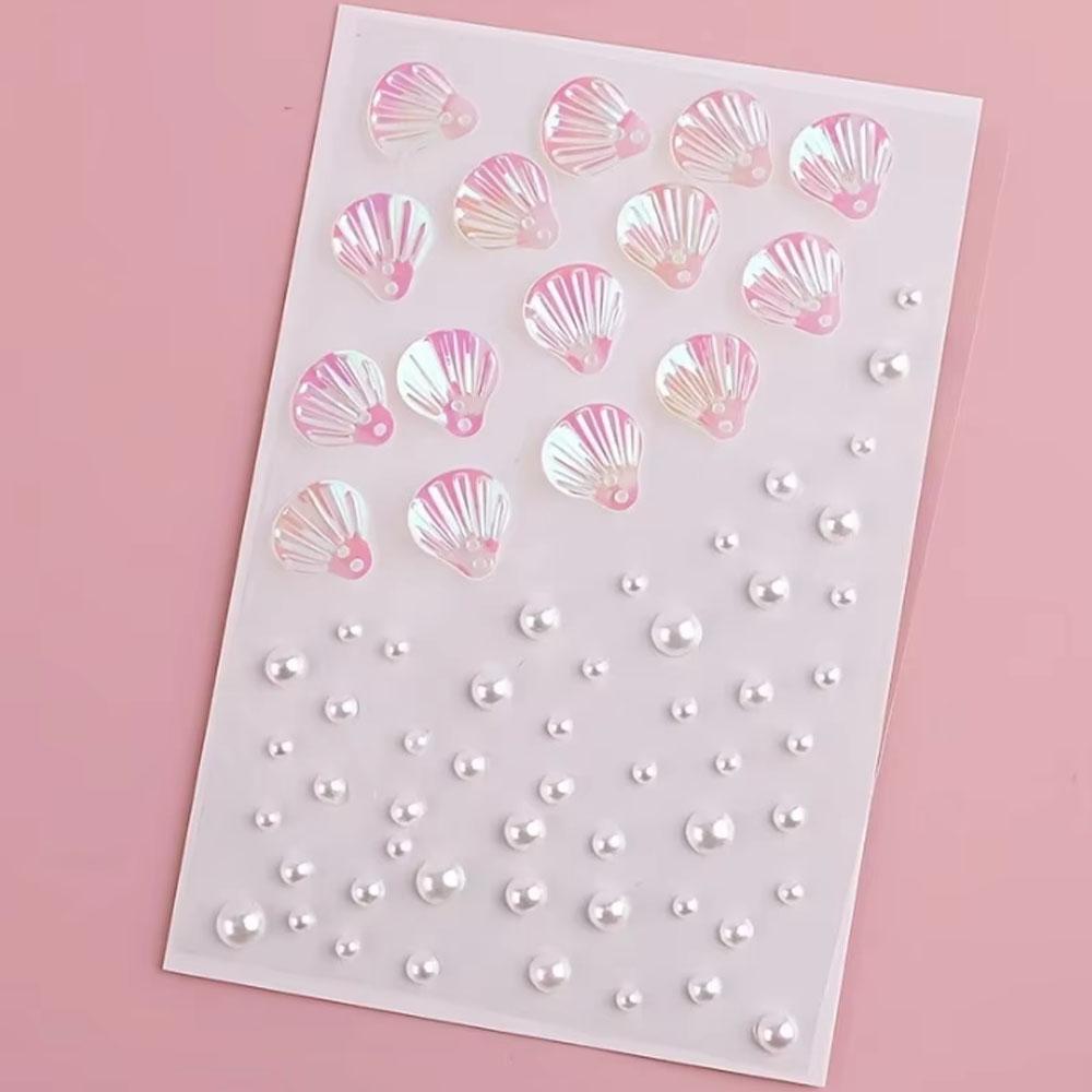 1Sheet Iridescent Shell Mixed  - Beauty Makeup Quotes 评论和价格