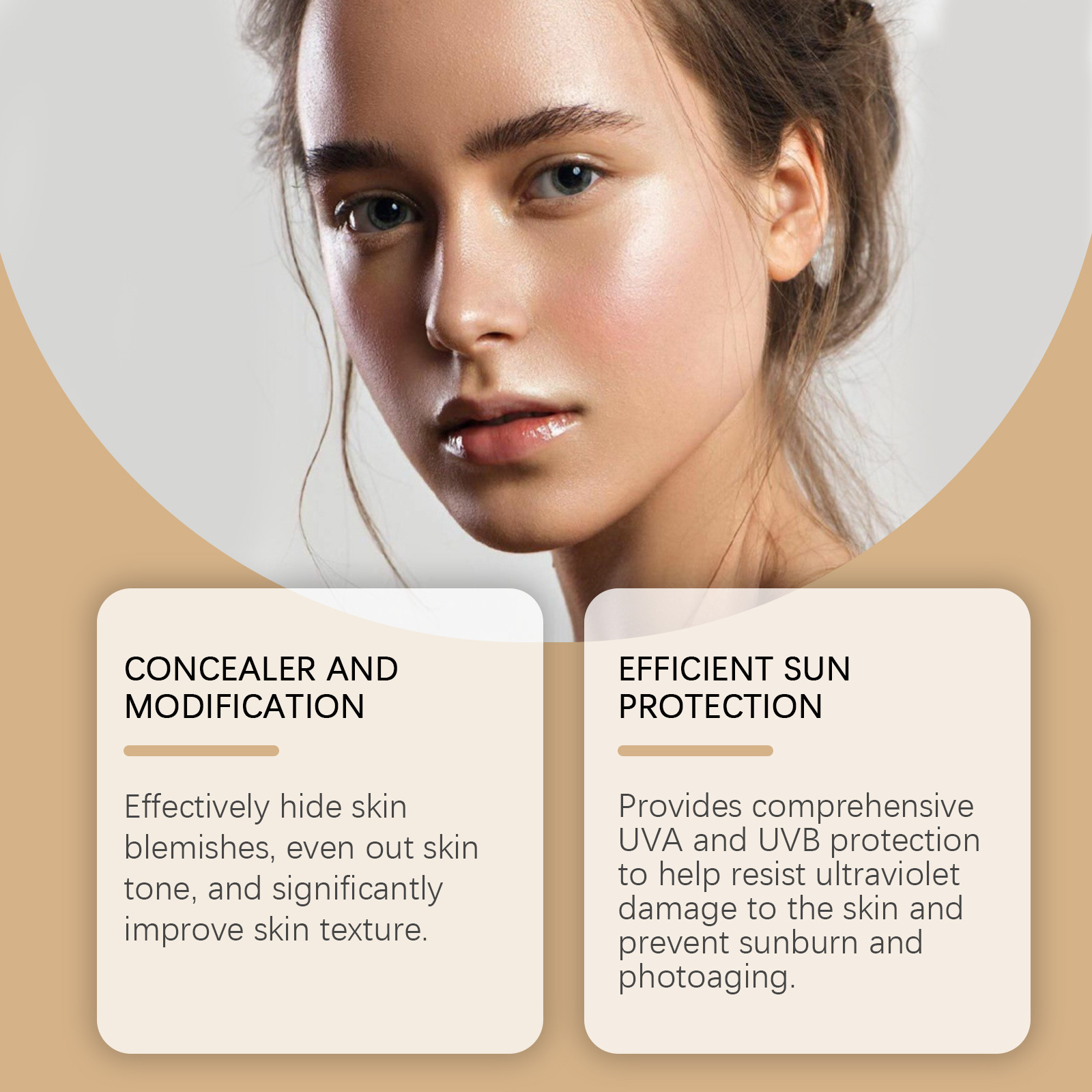 Gold Snail Sunscreen BB Cream  - Beauty Makeup Foundation 评论和价格