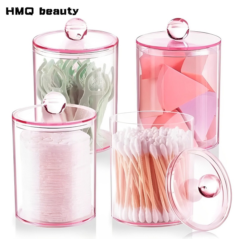Transparent Cotton Swab Storag - Beauty Makeup Organizer 评论和价格