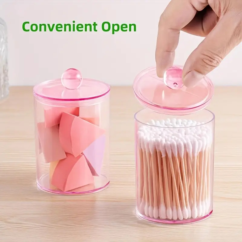 Transparent Cotton Swab Storag - Beauty Makeup Organizer 评论和价格