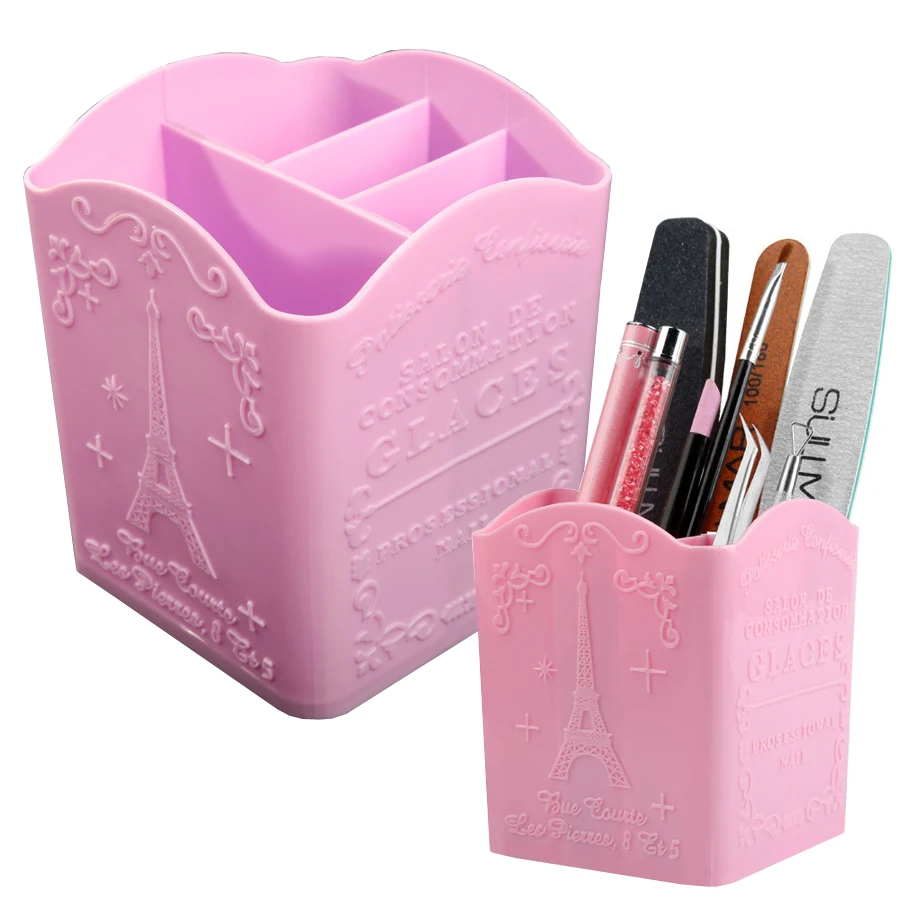 4-Compartment Nail Art Brush H - Beauty Makeup Brands 评论和价格