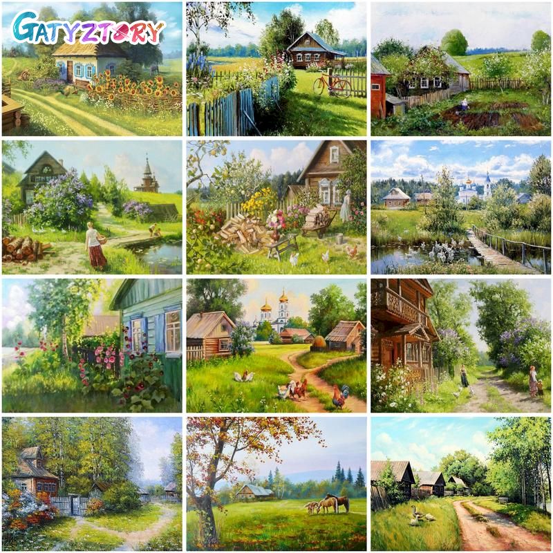 GATYZTORY Painting By Numbers  - Beauty Makeup Pictures 评论和价格