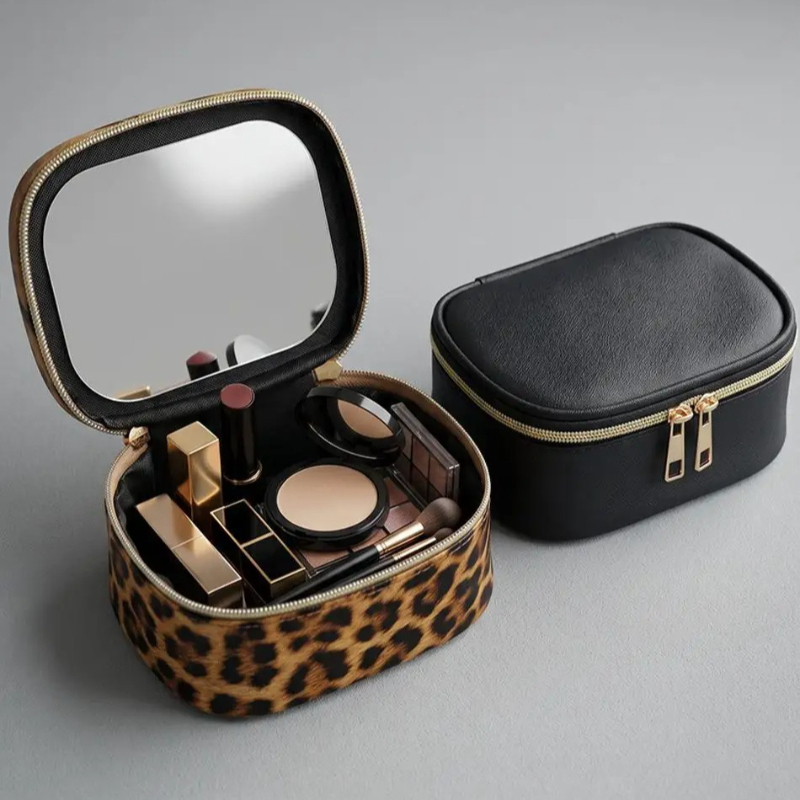 2026 New Makeup Bag with Mirro - Beauty Makeup Women 评论和价格