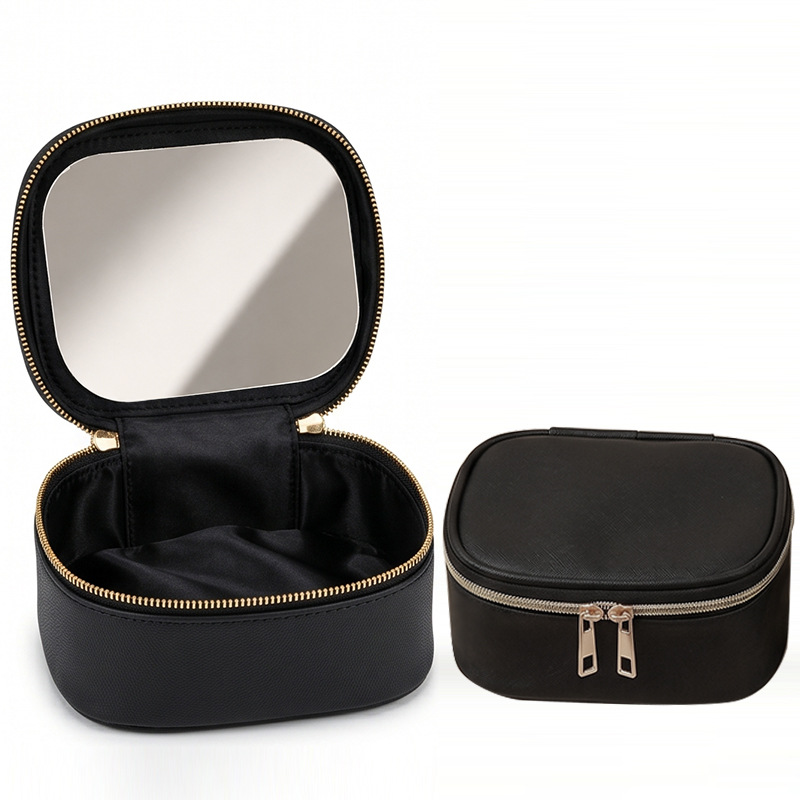 2026 New Makeup Bag with Mirro - Beauty Makeup Women 评论和价格