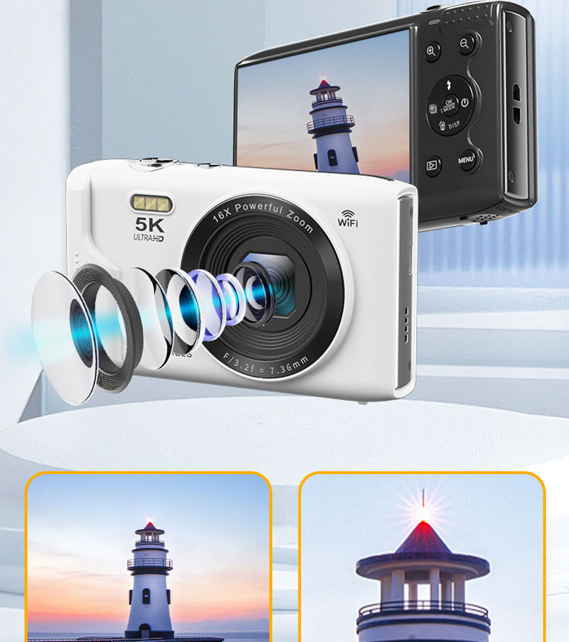 5K Student Camera Cheap Price  - Beauty Makeup Camera App 评论和价格