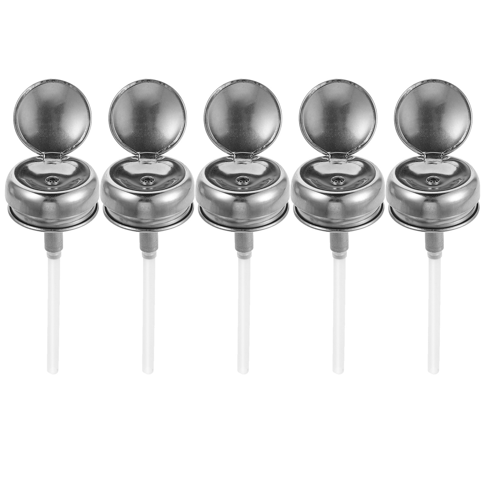5Pcs Stainless Steel Aluminum  - Beauty And Makeup 评论和价格