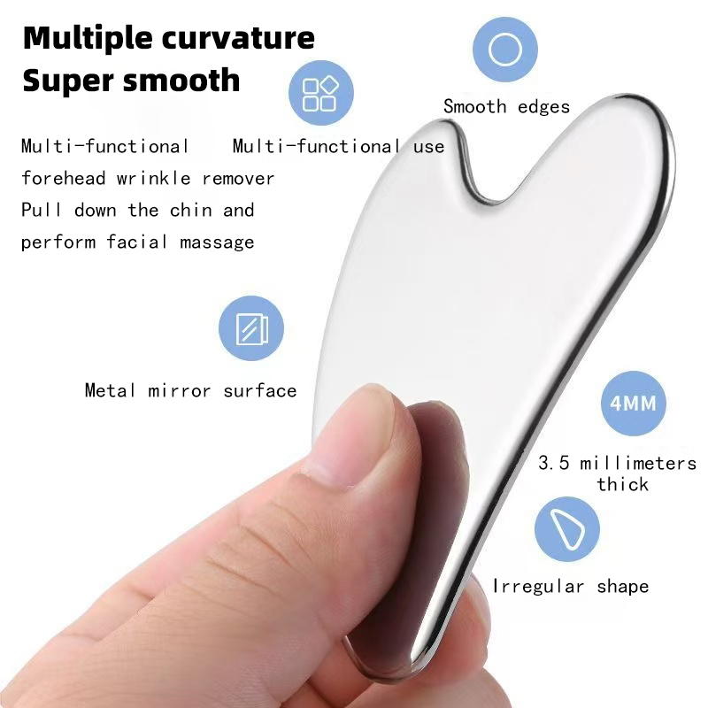Stainless Steel Scraper, Heart - Beauty Makeup Foundation 评论和价格