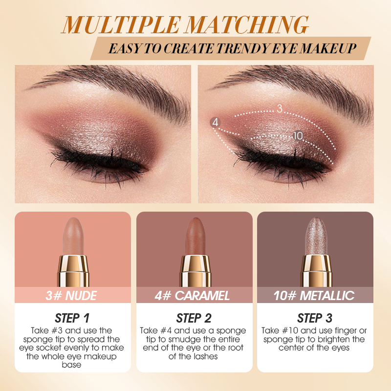 IMAGIC 12-Color Eyeshadow Penc - Beauty Makeup Images 评论和价格