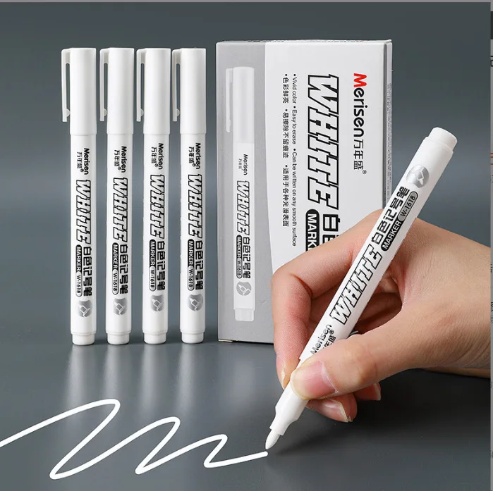 1 Pcs White Marker Pens Paint  - Beauty Makeup Pictures 评论和价格