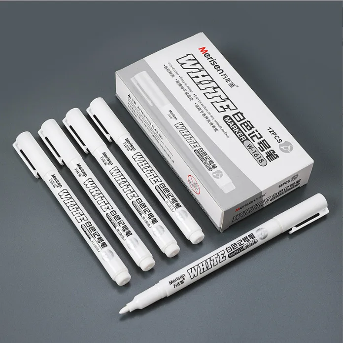 1 Pcs White Marker Pens Paint  - Beauty Makeup Pictures 评论和价格