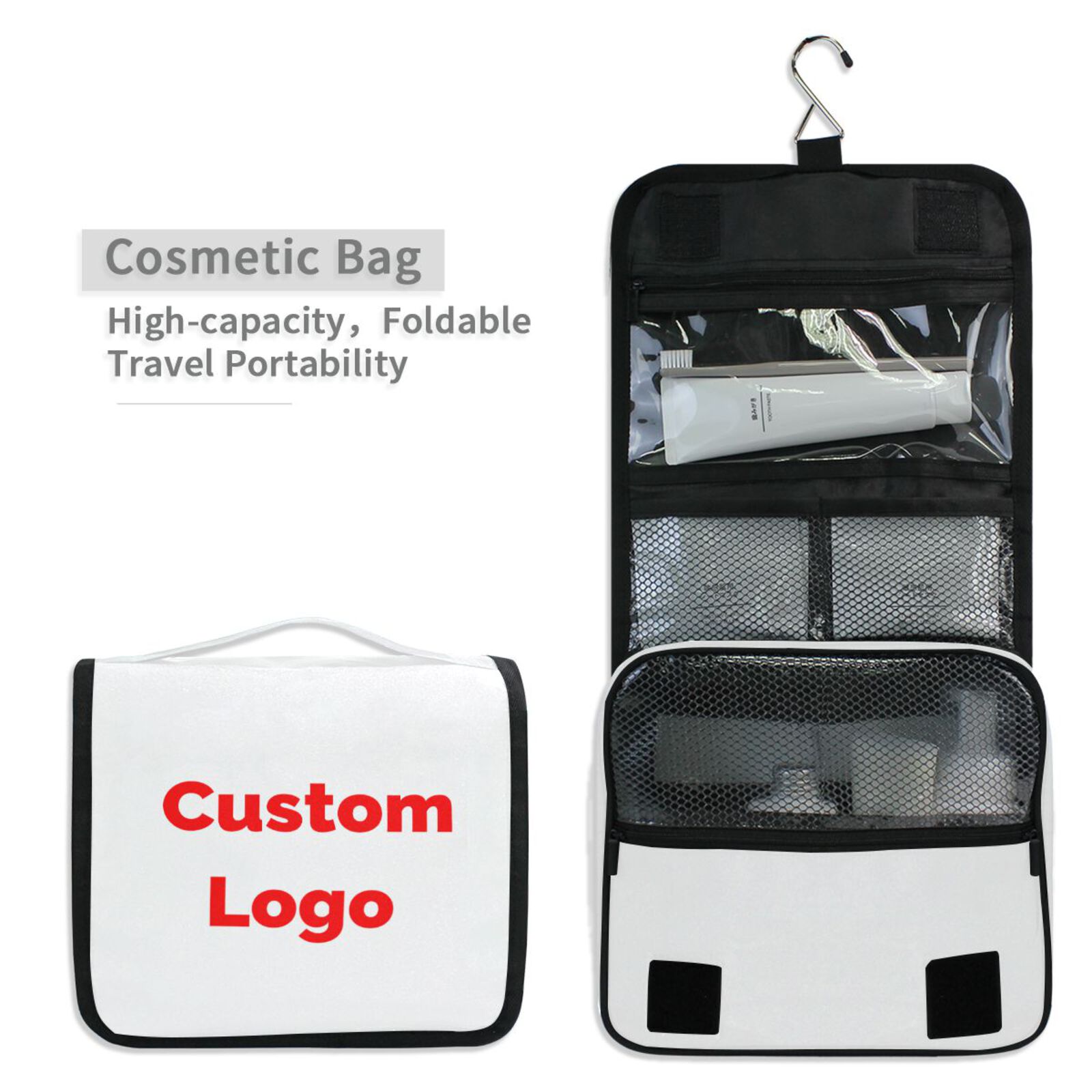 Cosmetic Bag With Hook HaloVa  - Beauty Makeup Images 评论和价格
