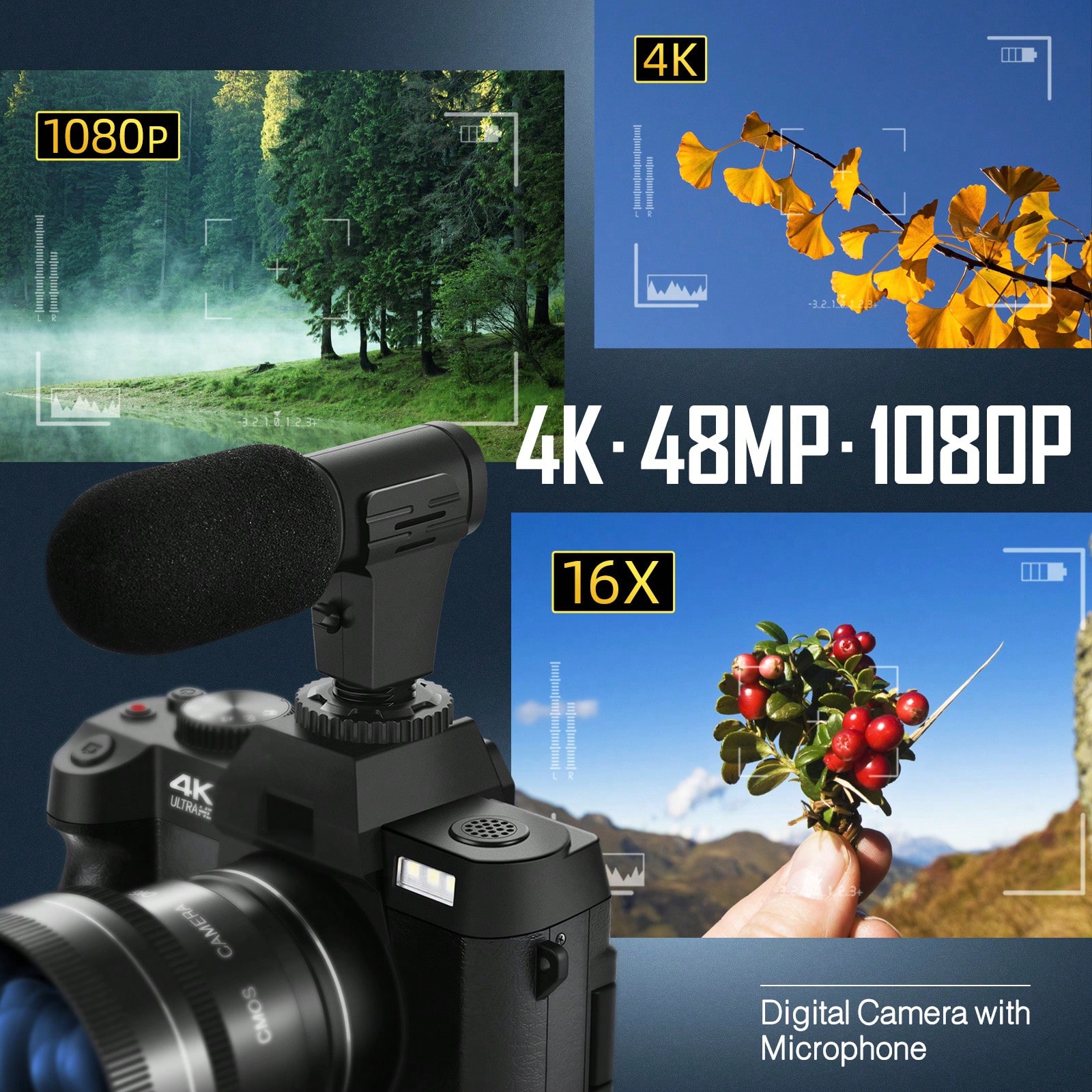 4K Digital Cameras For Photogr - Beauty Makeup Camera App 评论和价格