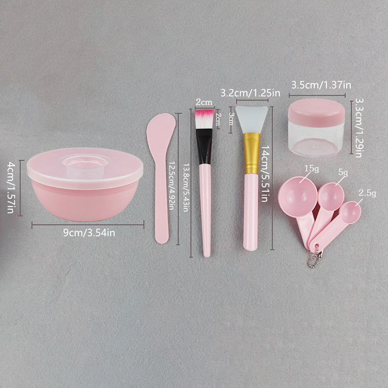 Facial Brush Mask Bowl Spoon S - Beauty Makeup Women 评论和价格