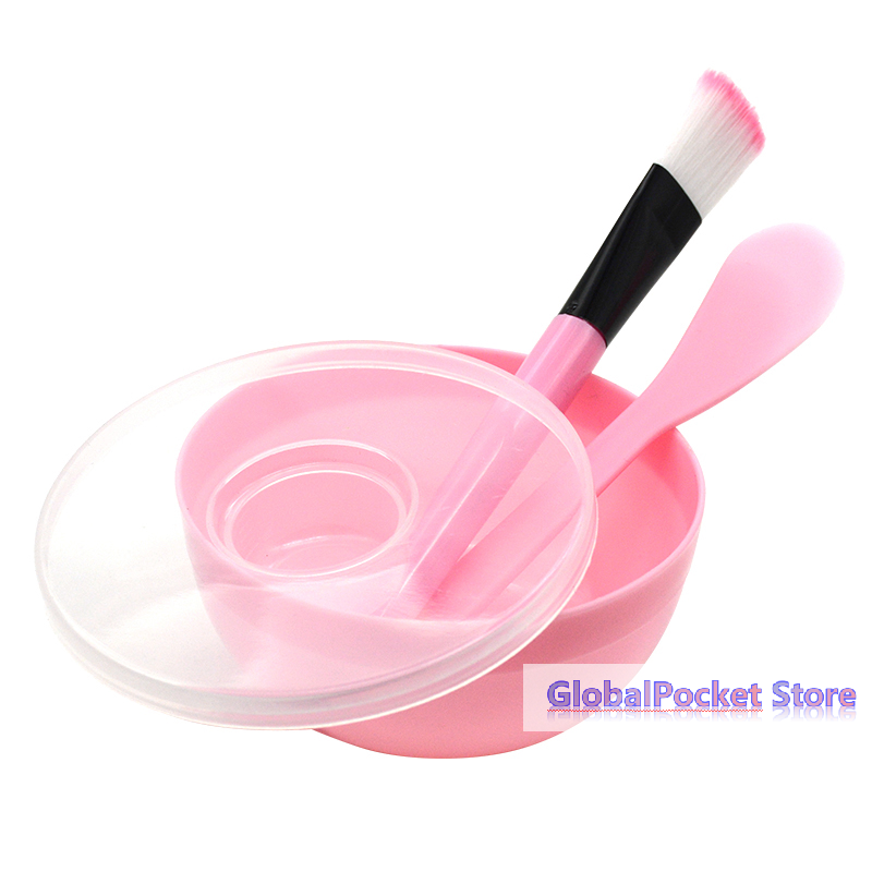 Facial Brush Mask Bowl Spoon S - Beauty Makeup Women 评论和价格