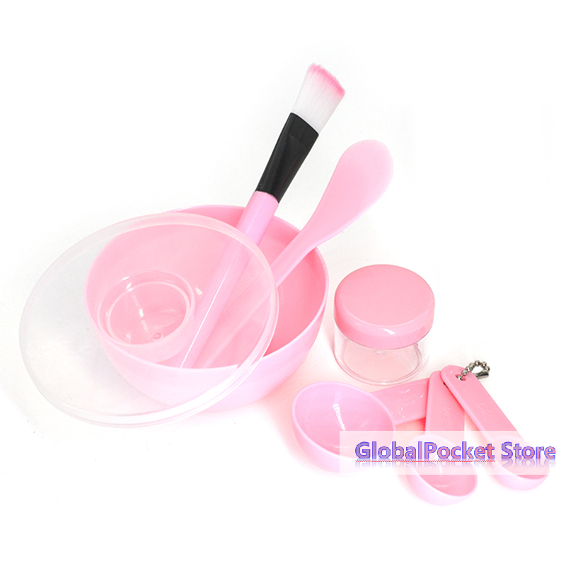 Facial Brush Mask Bowl Spoon S - Beauty Makeup Women 评论和价格