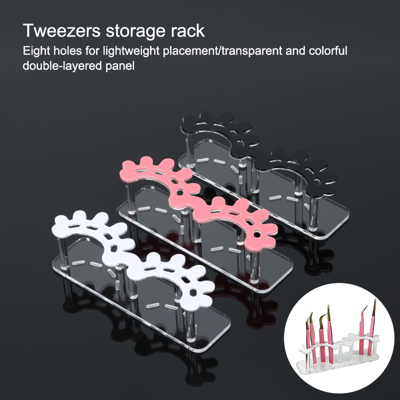 New Acrylic Eyelash Tweezers S - Beauty Makeup Organizer 评论和价格