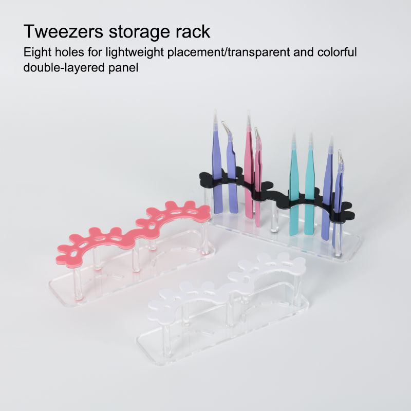 New Acrylic Eyelash Tweezers S - Beauty Makeup Organizer 评论和价格