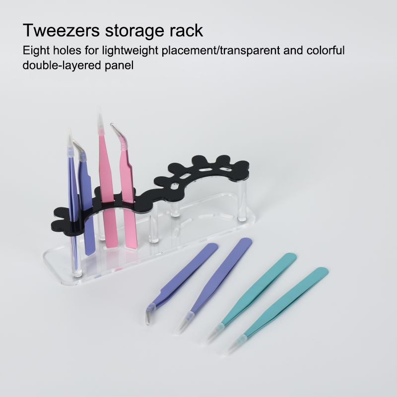 New Acrylic Eyelash Tweezers S - Beauty Makeup Organizer 评论和价格