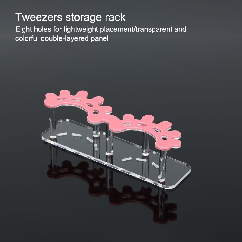 New Acrylic Eyelash Tweezers S - Beauty Makeup Organizer 评论和价格