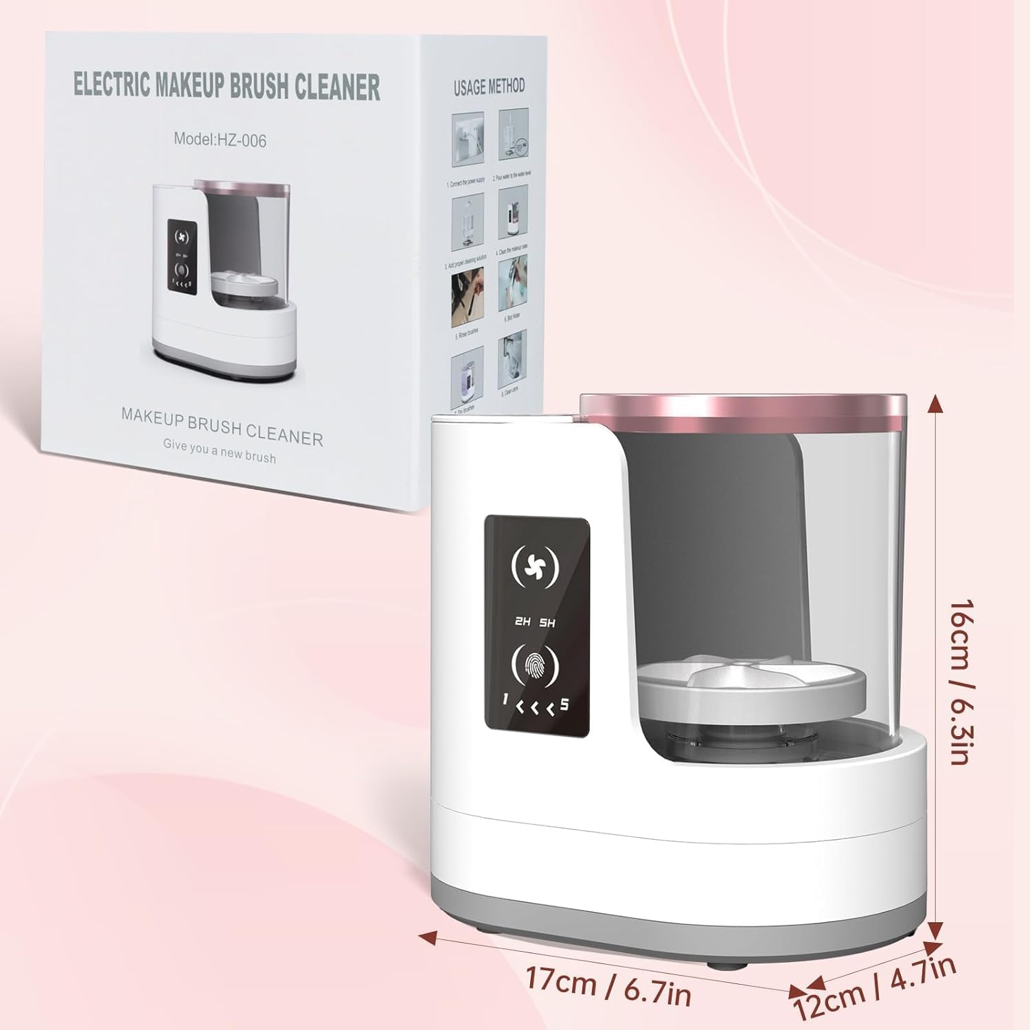 Automatic Rotating Makeup Brus - Beauty Makeup Brands 评论和价格