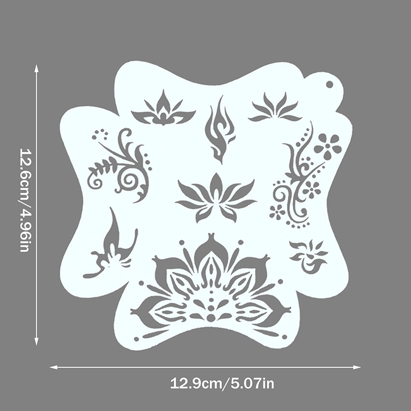 8Pcs Reusable Face Painting St - Beauty Makeup Pictures 评论和价格