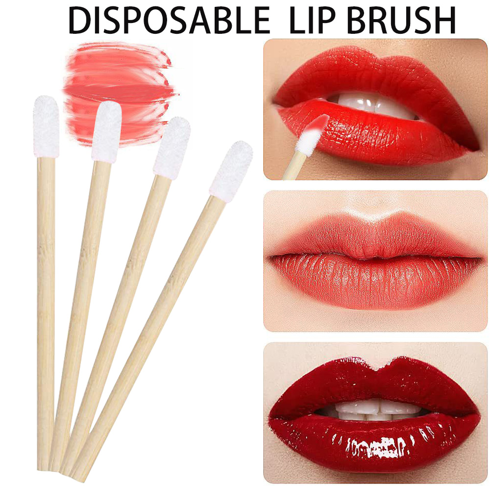 50/100pcs Lip Brushes Kits Bam - Beauty Makeup Quotes 评论和价格