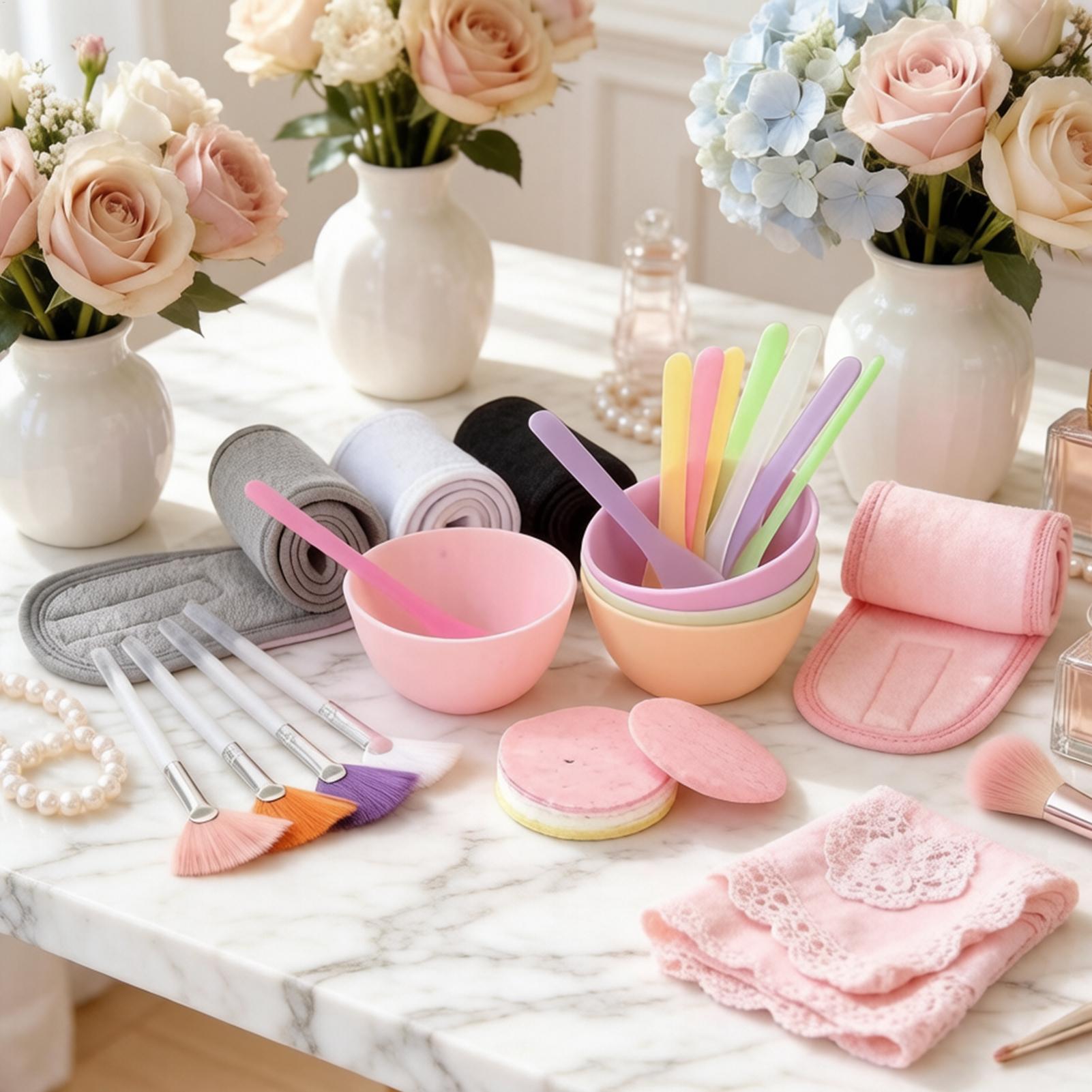 Face Cover Spatula 37 Pieces S - Beauty Makeup Salon 评论和价格