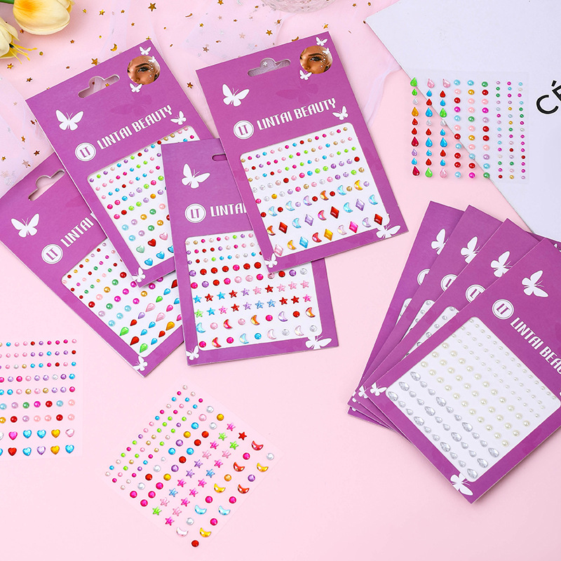 Hot Selling Face Gems Stickers - Beauty And Makeup 评论和价格