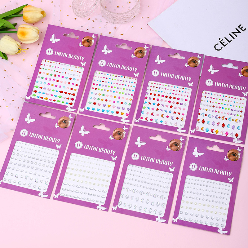 Hot Selling Face Gems Stickers - Beauty And Makeup 评论和价格