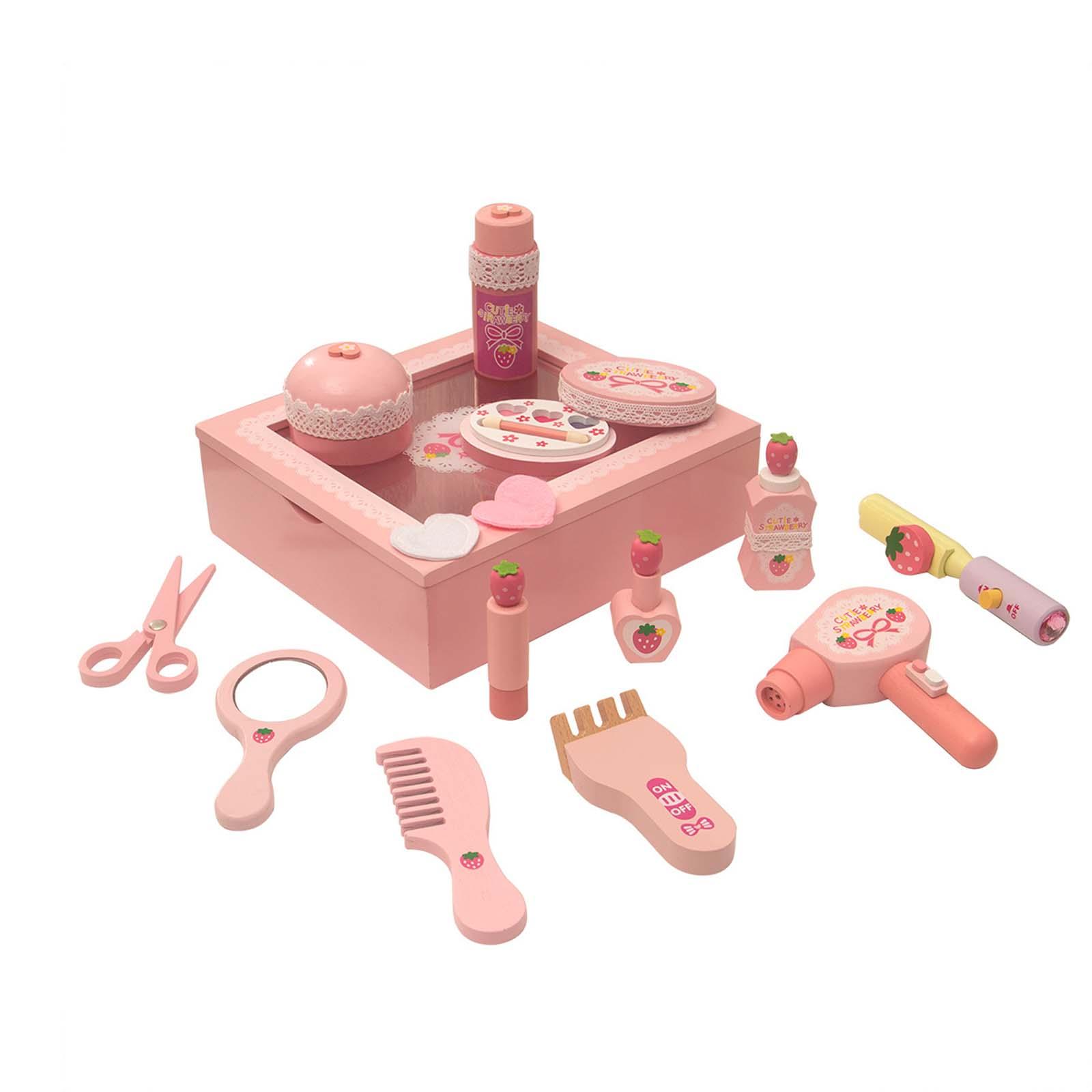 Wooden Makeup Beauty Toy Set C - Beauty Halloween Makeup 评论和价格