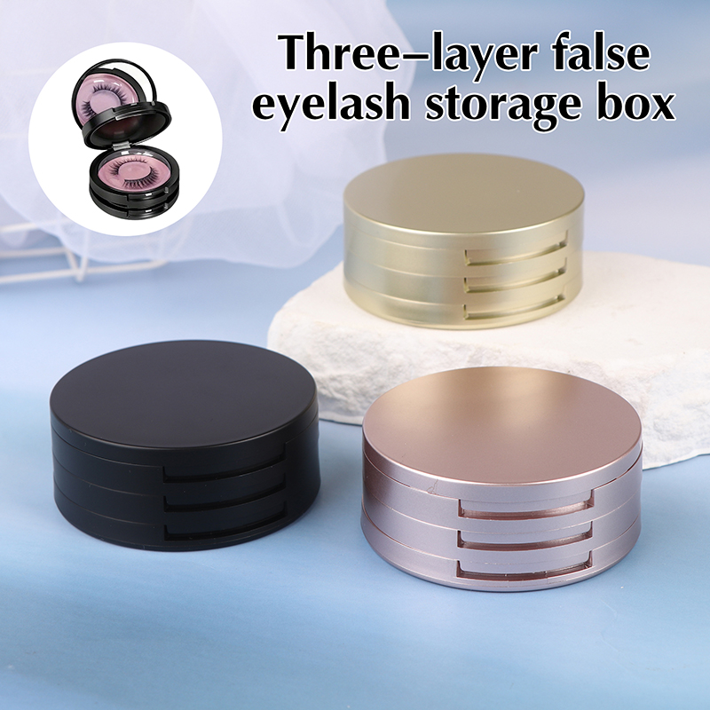 3-Layer Lashes Organizer Mirro - Beauty Makeup Organizer 评论和价格