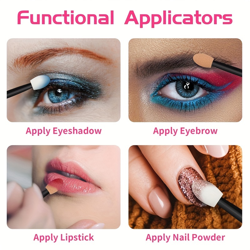 5/10Pcs Eyeshadow Applicator D - Beauty Makeup Brands 评论和价格
