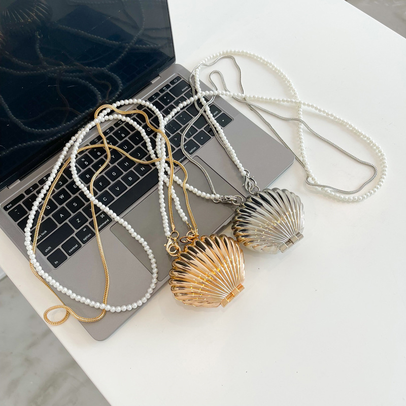 Metal Shell Bag Mini Lipstick  - Beauty Makeup Quotes 评论和价格
